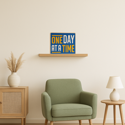 Motivational Wall Art – One Day at a Time